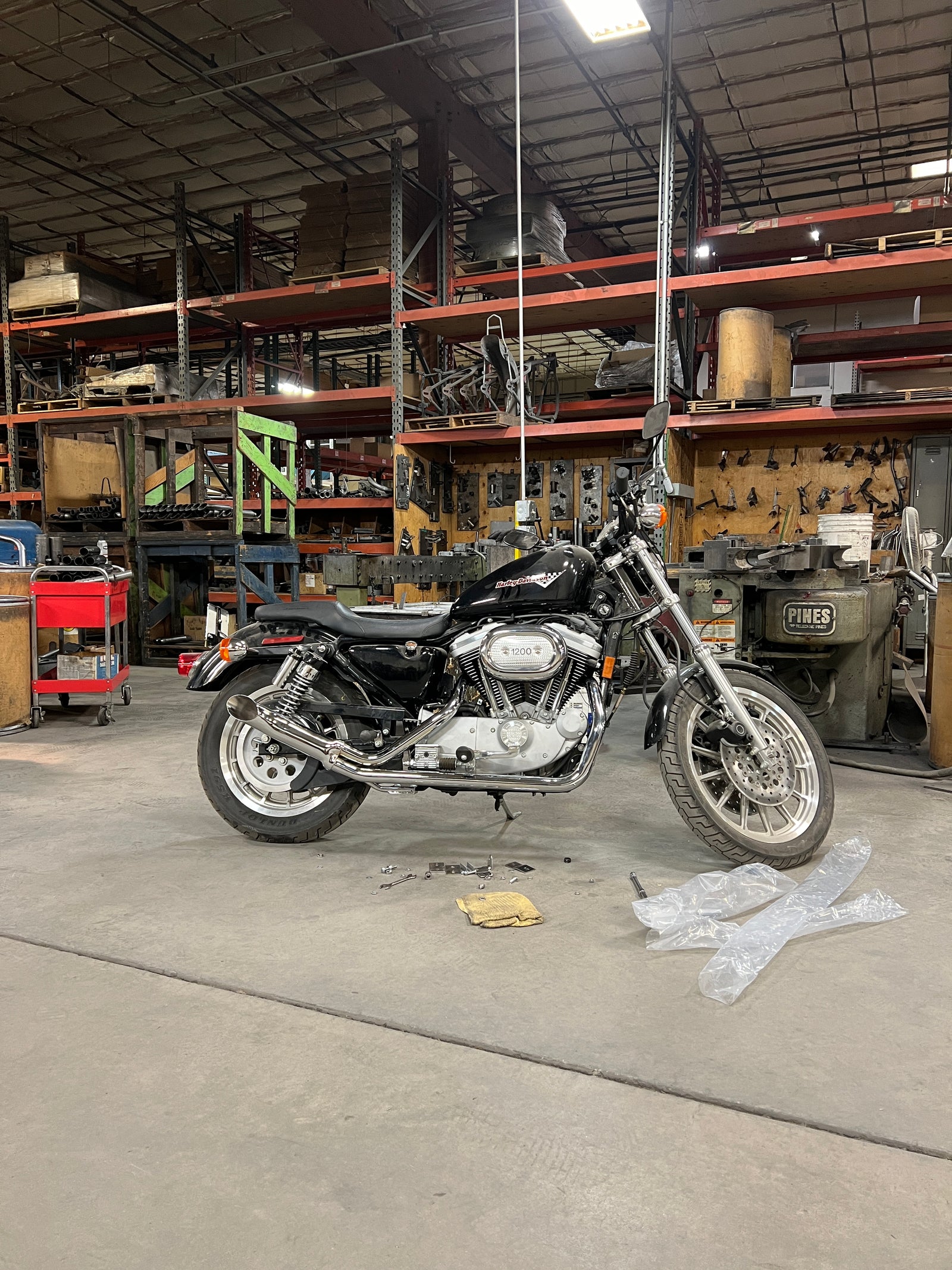 DirtyBiker 2-1 Evo Sportster (swingarm) Exhaust 1986-2003