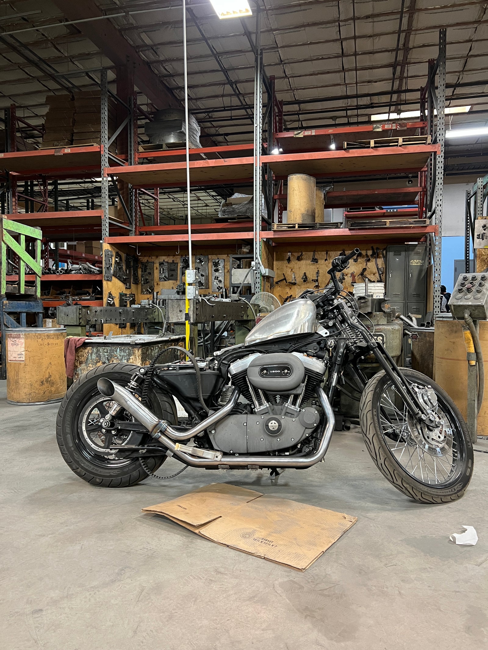 DirtyBiker 2-1 Evo Sportster (swingarm) Exhaust 2004-2020