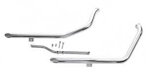 Staggered Dual Exhaust Systems  For 1984–1999 Evolution Softails