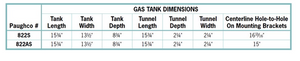 Axed Tanks For 1957-1981 Sportsters (822AS)