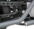 Black Step Welded Staggered Duals For 2004 - 2017 Rubber Mounted Evolution Sportsters