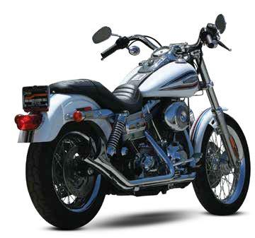 Dyna Side by Side Upswept Fishtails From 1991-2016 - Paughco