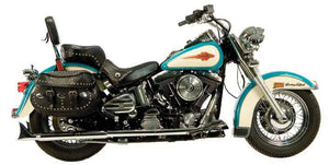 Crossover Headpipes For 1987 - 1999 5 Speed Evolution Softails