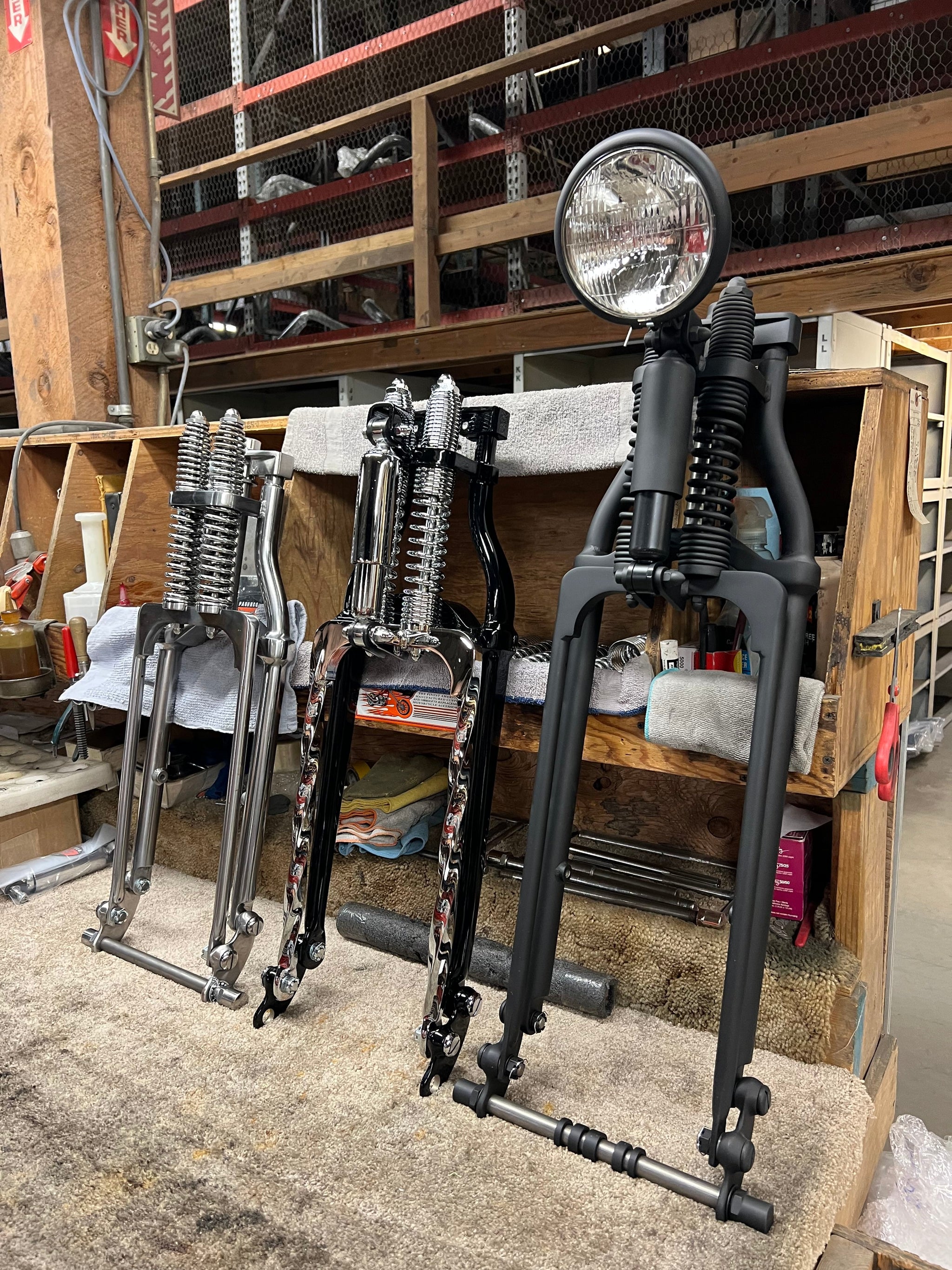 Shock springer chopper new arrivals
