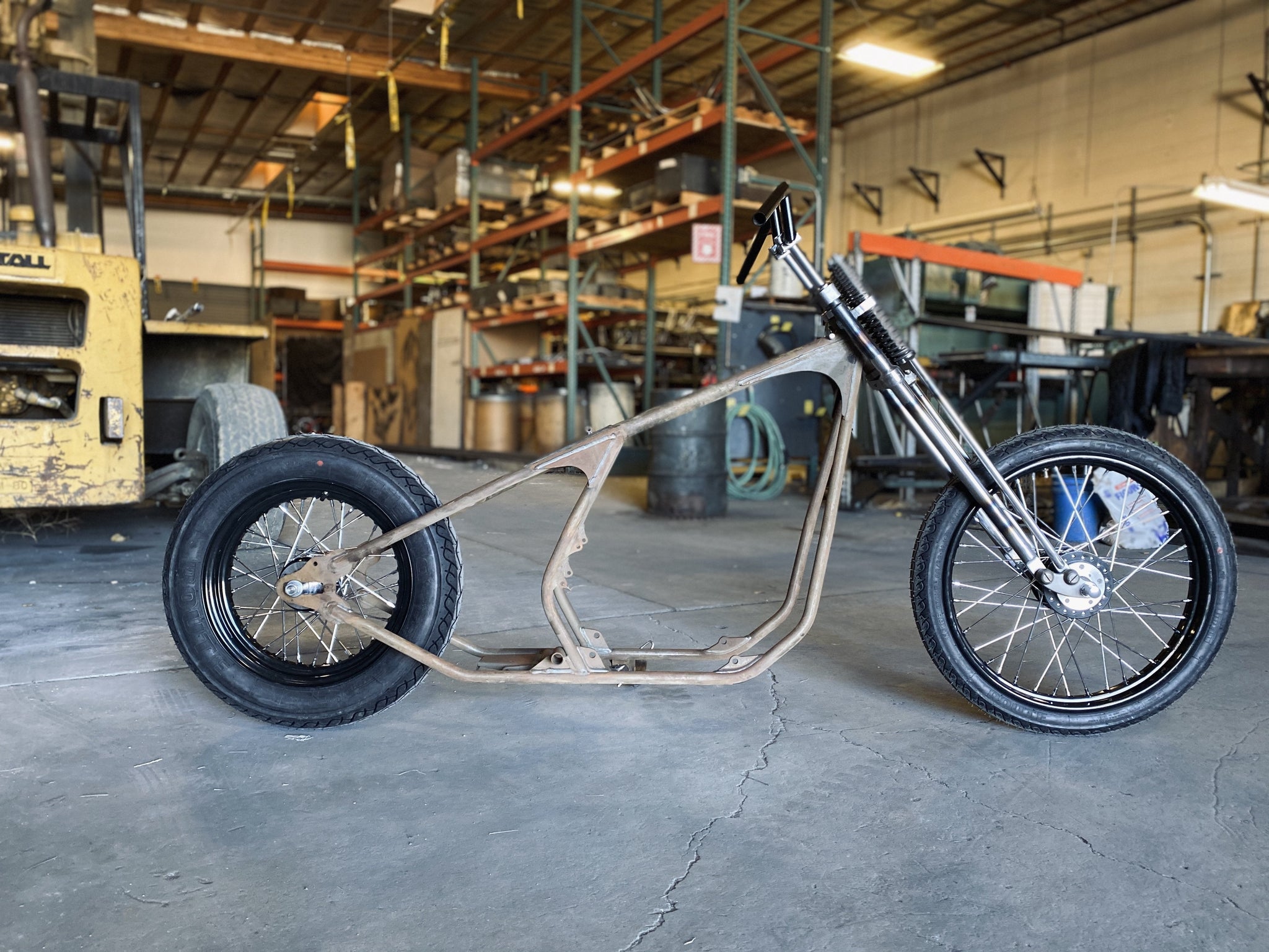 Paugcho Frame Rake Honda Chopper Rigid Frames CB750 - Paughco, Inc