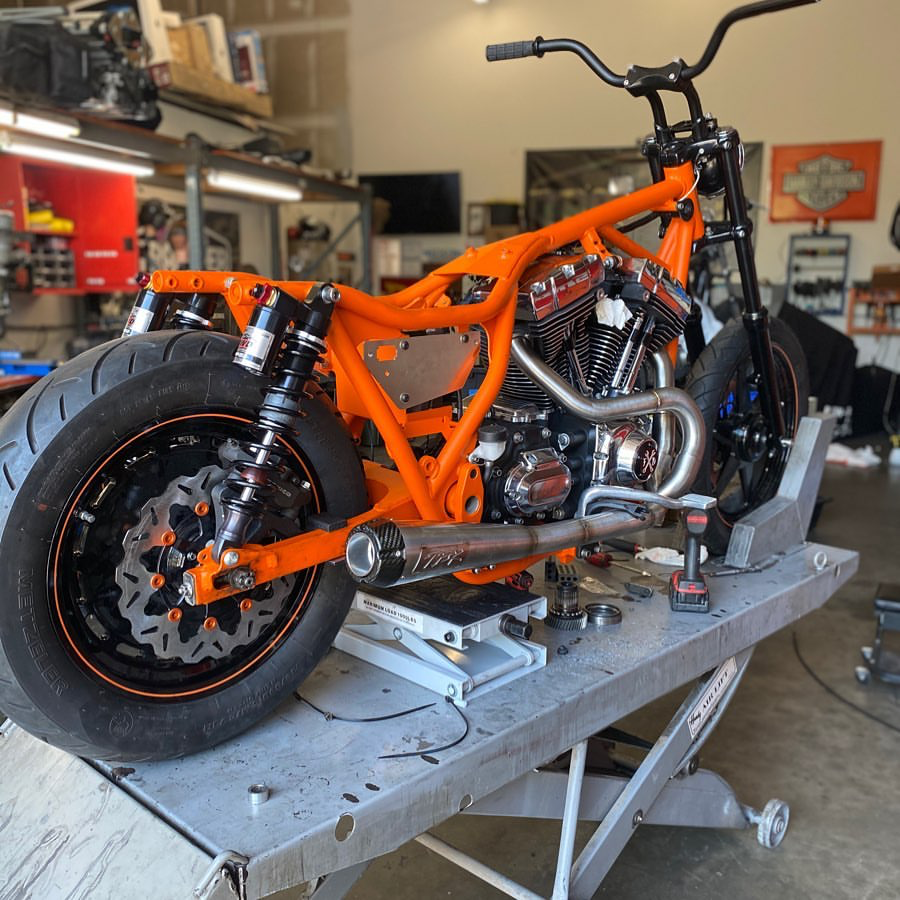 Paugcho Frame Rake Harley Davidson Frames Kits.ca - Harley Davidson HD0561