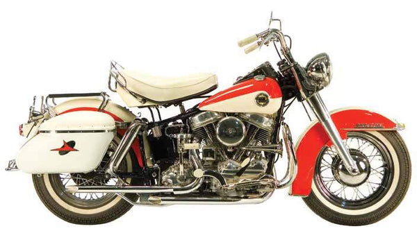 Panhead Swingarm Close Fit Staggered Dual Exhaust Systems For 1958
