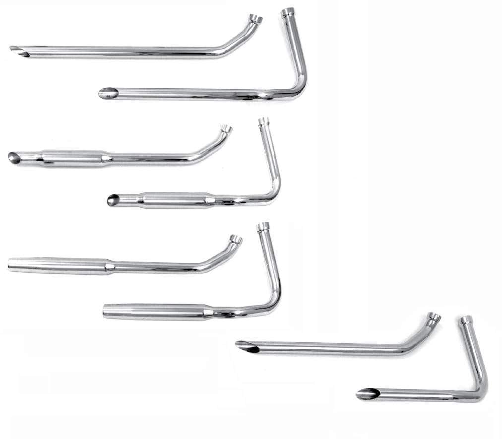 Panhead Shotgun Exhaust Systems For 1948 - 1964