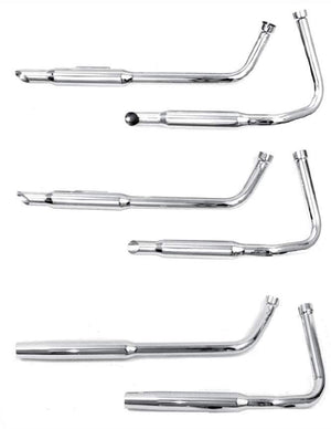 Panhead Shotgun Exhaust Systems For 1958 - 1964