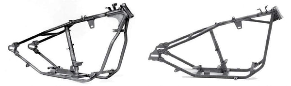 Paughco Rigid Straight Leg Frames for Softail 5 Speed Trans Belt Drive ...