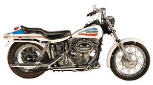 FX Model Shovelhead Over The Transmission Exhaust Systems For 1971 - 1984 Swingarm Frames