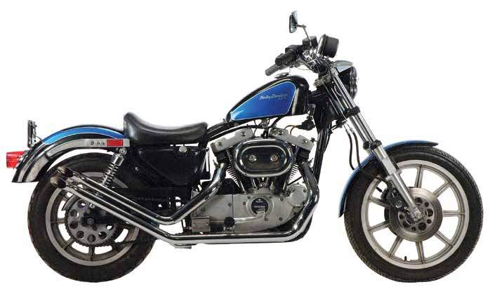 Upsweep Exhaust Systems For 1980 1985 Sportsters