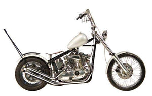 Upsweep Exhaust Systems For 1957 - 1985 Sportster Engines In Rigid Frames