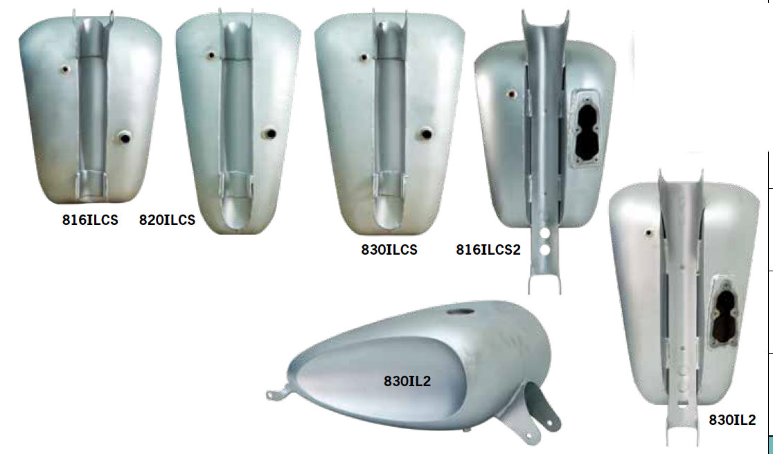 Dished And Axed Custom Tanks For 1995 And Up Sportsters Paughco, Inc