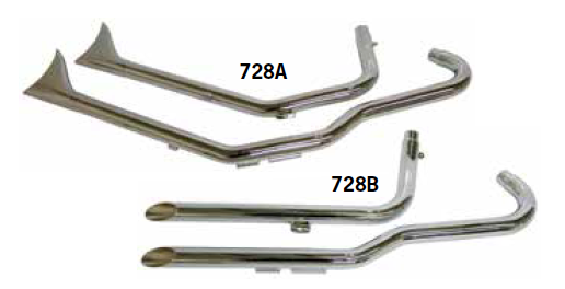 EXHAUST SYSTEMS FOR PROJECT 45 FRAMES