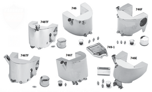 Seamless Wrap Around Oil Tanks For Big Twins