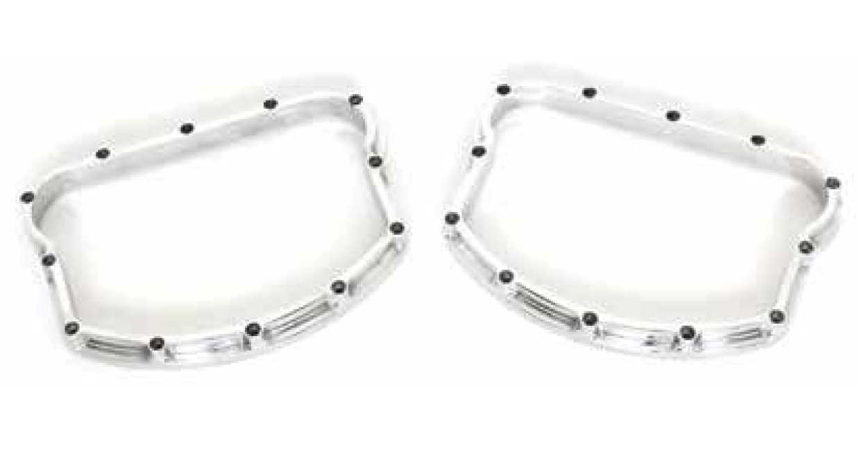 Cimarron Cycle Works Black Enamel Front Fender Plate For Harley Knucklehead & Panhead - Vintage Police Marker 11337-40 60110-40