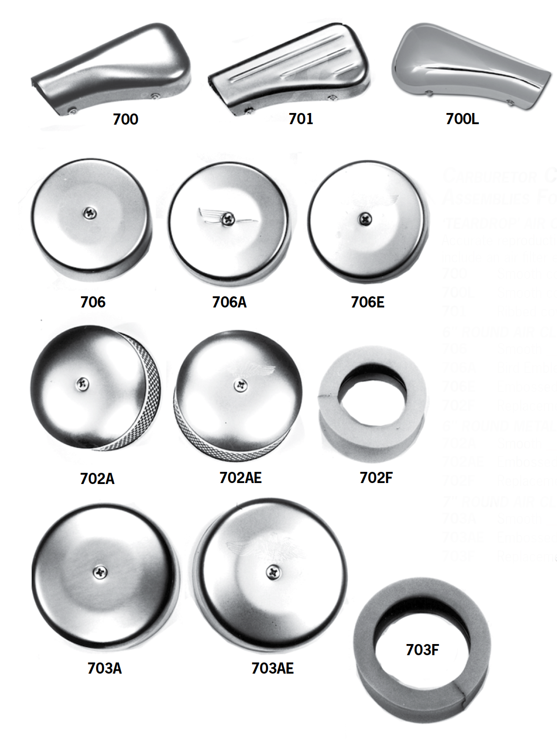 Carburetor Covers And Air Cleaner Assemblies For Linkert Carburetors -  Paughco, Inc