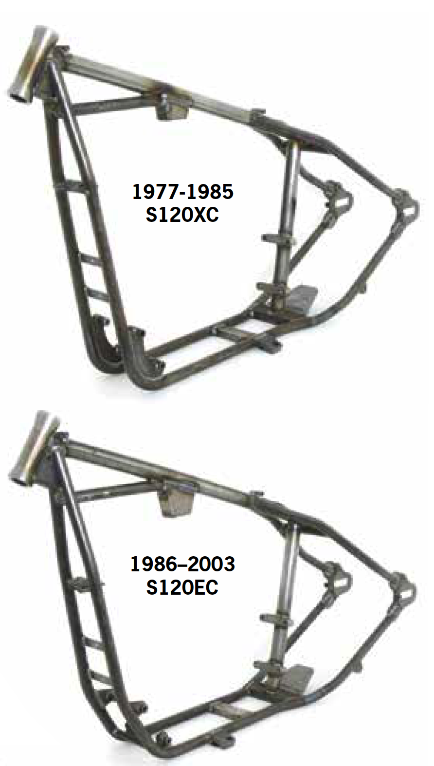 Paughco Rigid Frames For 1957 Thru 2003 Sportsters Paughco Inc