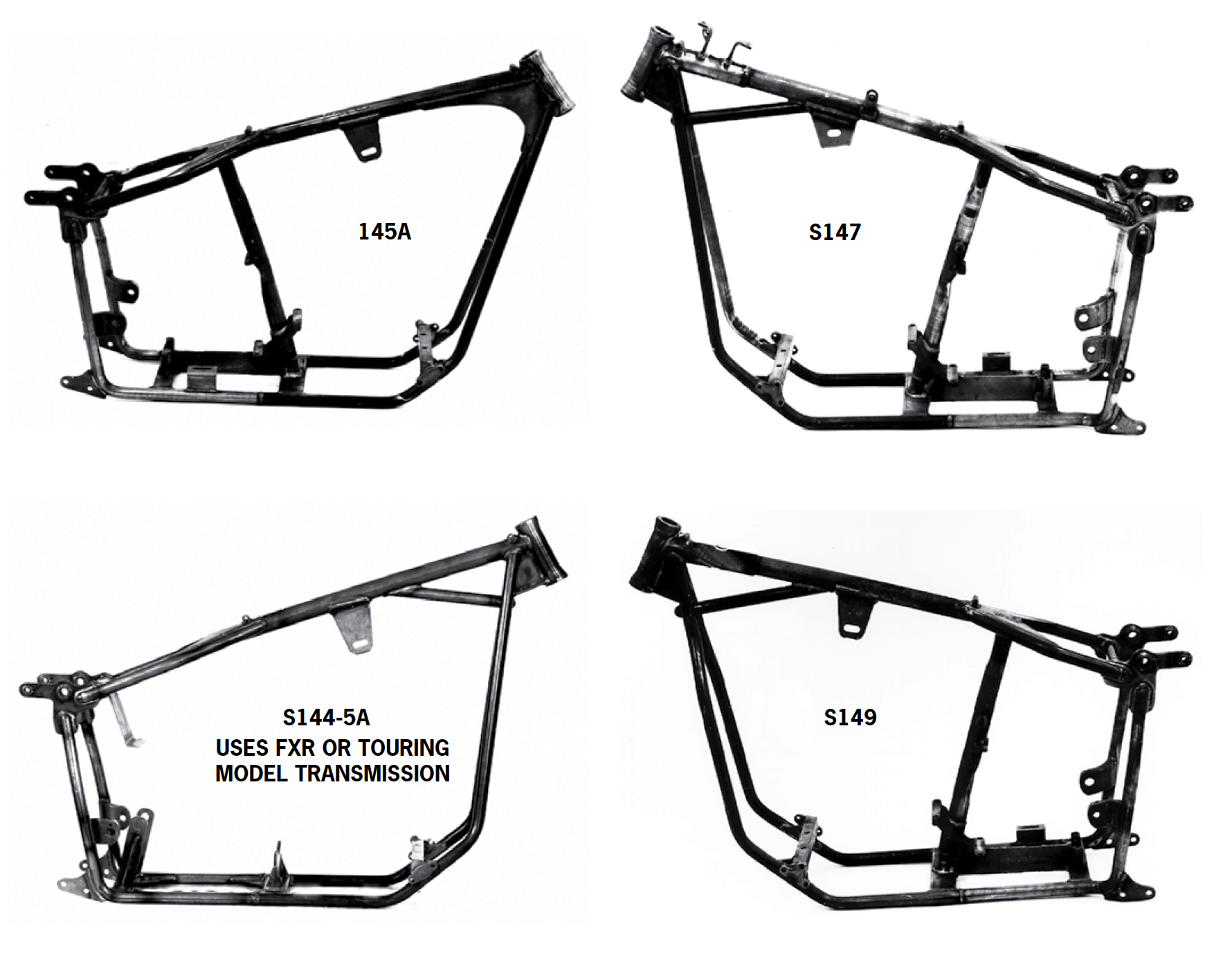 Paugcho Frame Rake Paughco Wishbone Style Swingarm Frames - Paughco, Inc