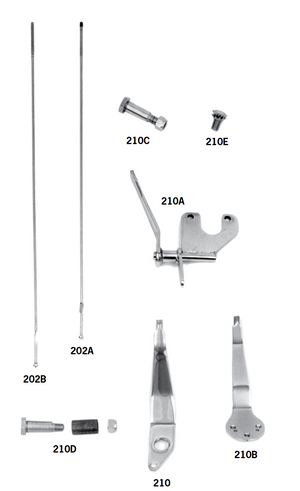 Paughco Suicide Clutch Pedals And Suicide Shifter