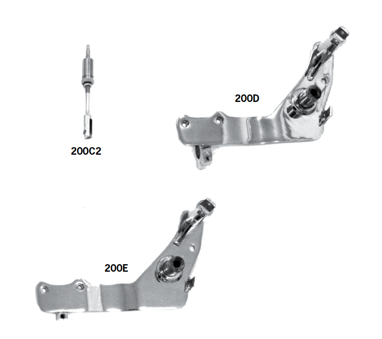 Brake Pedals And Backing Plates For 1983-1999 FXWG And FX Softail Models