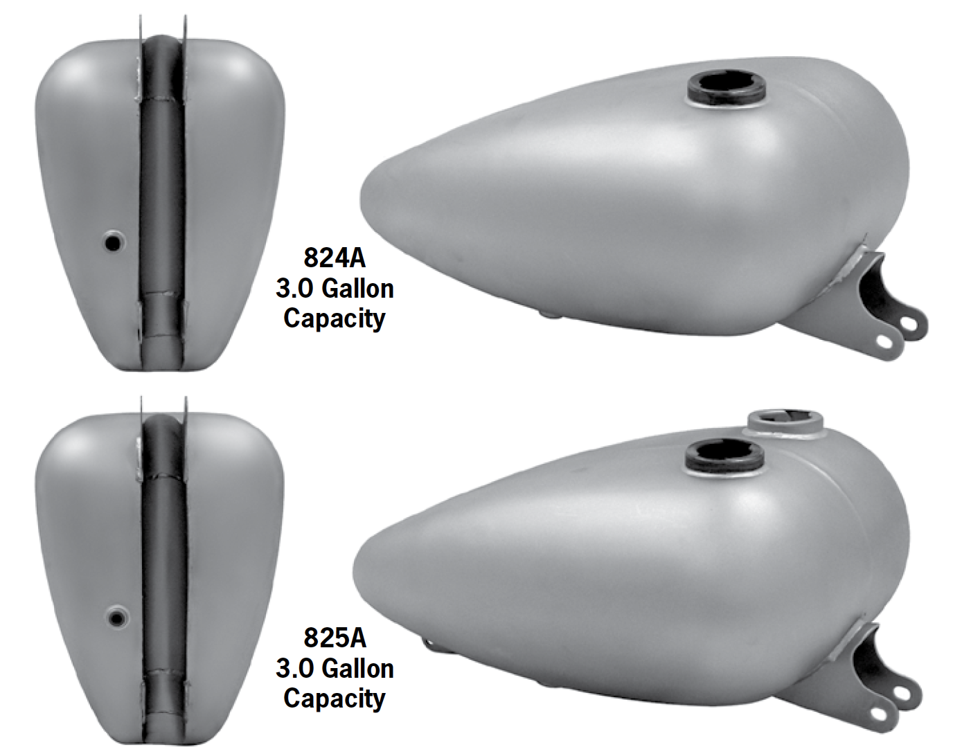 Mustang And Axed Tanks For 1979-1981 Sportsters - Paughco, Inc Mustang And Axed Tanks For 1979-1981 Sportsters - Paughco, Inc