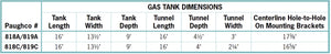 818C GAS TANK (no front bracket)