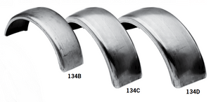 Paughco Flat Rear Fenders For Wide Rigids