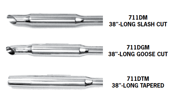 パーツ knuckle head shot gun muffler Knucklehead Shotgun Exhaust Systems For 1936 - 1947 S Pipe Sets