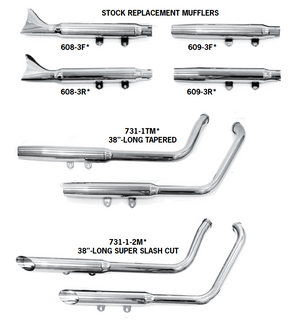 Shotgun Exhaust Systems And Mufflers For FLSTF And FLSTN Softail Models