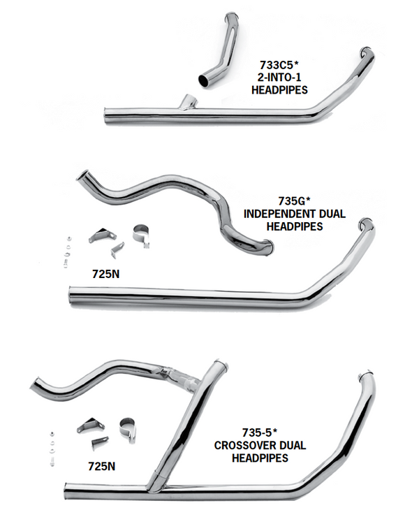 Exhaust Systems For Late 1985 - 1994 Touring Models