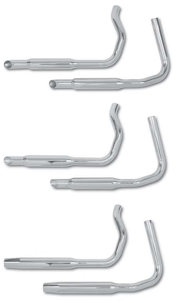 Staggered Dual Exhaust Systems For 1936-1947 Knuckleheads