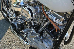 OLD-STF MINI ED AIR CLEANER WITH K&N FILTER