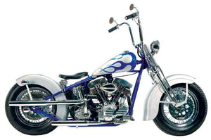 Shovelhead Shotgun S Pipe Sets For 1966 - 1969 Rigid Frames